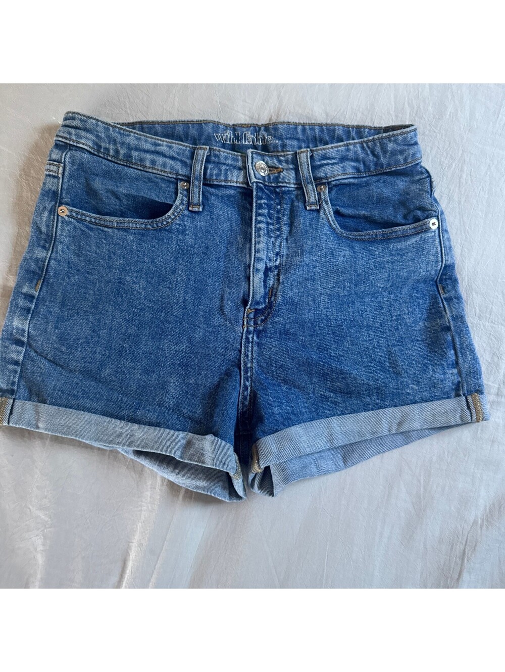 Wild Fable Denim Shorts Blue Size 8